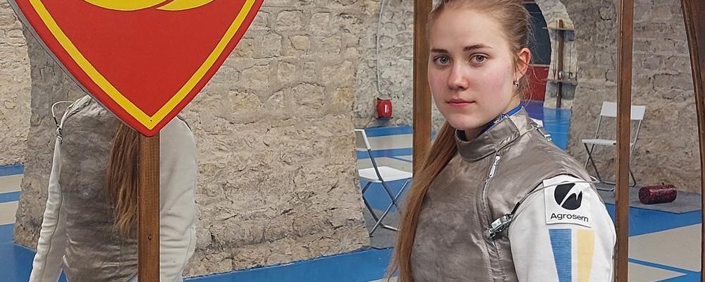 BEC Escrime – Accueil d’une jeune championne venue de KIEV….